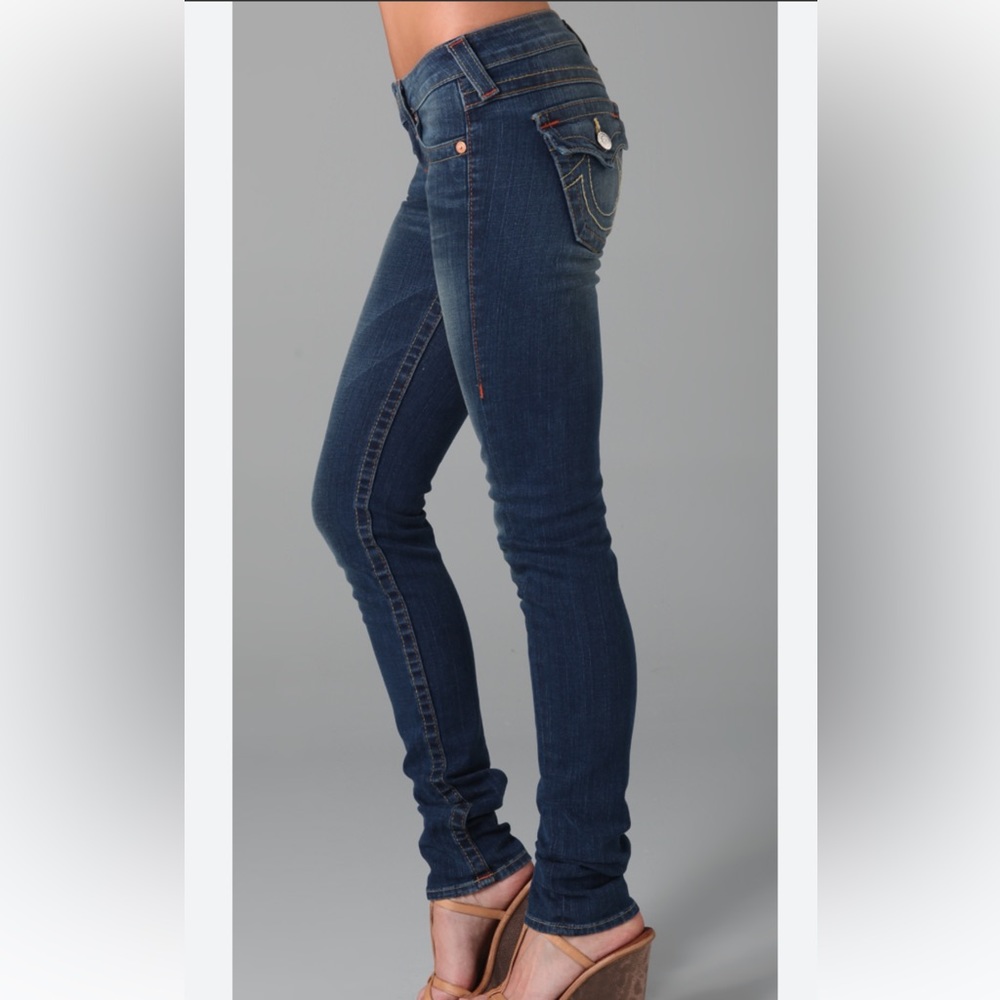True Religion Size 28 Skinny Jeans